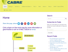 Tablet Screenshot of cabre.co.uk